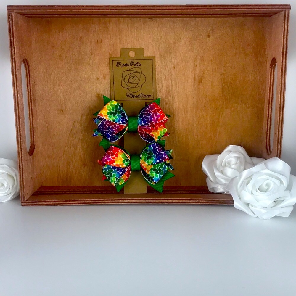 Rosie Polie Creations Handmade Kids Hair Bows
